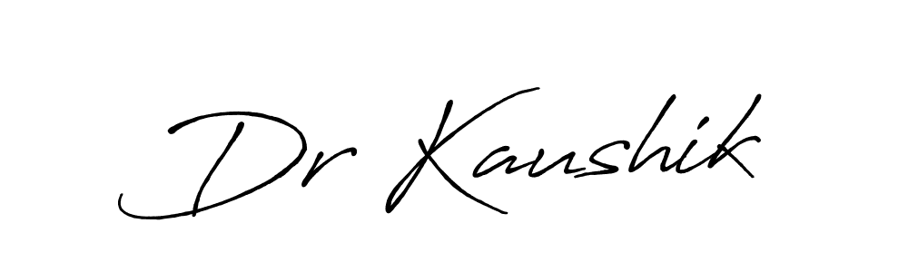 Antro_Vectra_Bolder is a professional signature style that is perfect for those who want to add a touch of class to their signature. It is also a great choice for those who want to make their signature more unique. Get Dr Kaushik name to fancy signature for free. Dr Kaushik signature style 7 images and pictures png