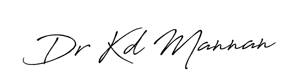 Also we have Dr Kd Mannan name is the best signature style. Create professional handwritten signature collection using Antro_Vectra_Bolder autograph style. Dr Kd Mannan signature style 7 images and pictures png