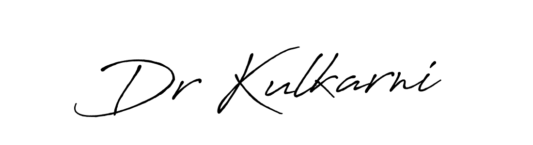 You should practise on your own different ways (Antro_Vectra_Bolder) to write your name (Dr Kulkarni) in signature. don't let someone else do it for you. Dr Kulkarni signature style 7 images and pictures png