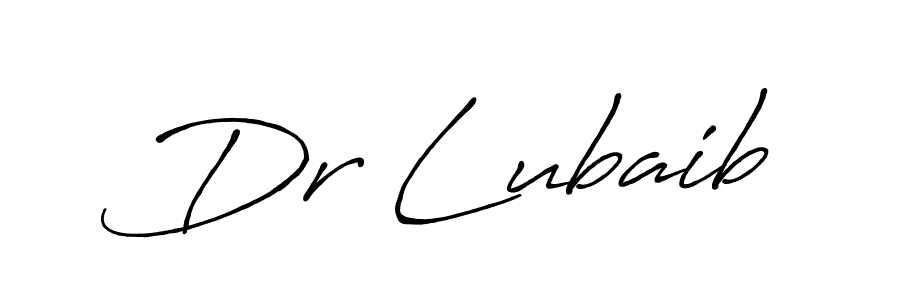 Similarly Antro_Vectra_Bolder is the best handwritten signature design. Signature creator online .You can use it as an online autograph creator for name Dr Lubaib. Dr Lubaib signature style 7 images and pictures png