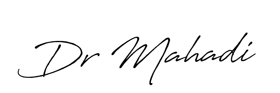 Dr Mahadi stylish signature style. Best Handwritten Sign (Antro_Vectra_Bolder) for my name. Handwritten Signature Collection Ideas for my name Dr Mahadi. Dr Mahadi signature style 7 images and pictures png