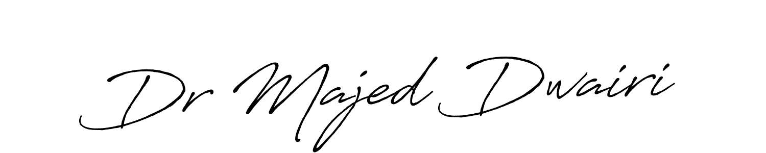 This is the best signature style for the Dr Majed Dwairi name. Also you like these signature font (Antro_Vectra_Bolder). Mix name signature. Dr Majed Dwairi signature style 7 images and pictures png