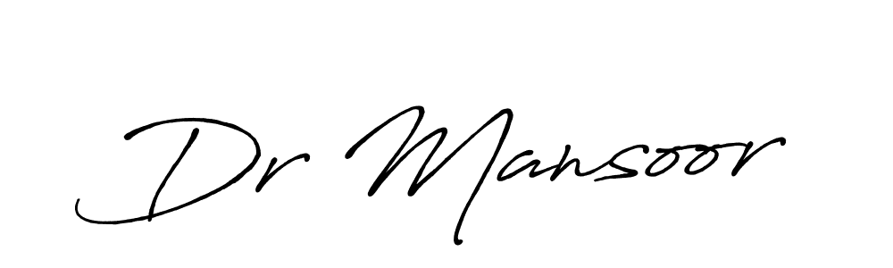 Make a short Dr Mansoor signature style. Manage your documents anywhere anytime using Antro_Vectra_Bolder. Create and add eSignatures, submit forms, share and send files easily. Dr Mansoor signature style 7 images and pictures png