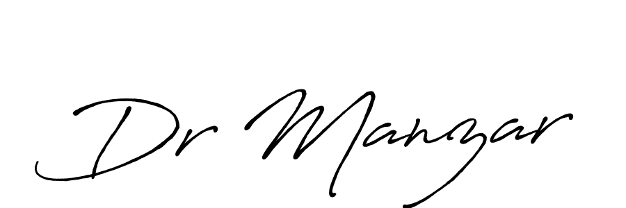 Once you've used our free online signature maker to create your best signature Antro_Vectra_Bolder style, it's time to enjoy all of the benefits that Dr Manzar name signing documents. Dr Manzar signature style 7 images and pictures png