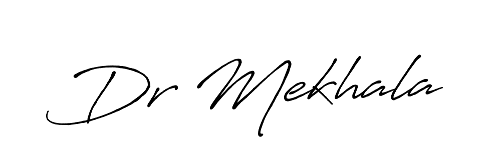 You should practise on your own different ways (Antro_Vectra_Bolder) to write your name (Dr Mekhala) in signature. don't let someone else do it for you. Dr Mekhala signature style 7 images and pictures png