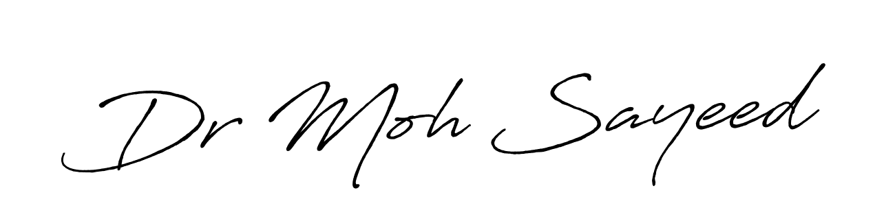 You can use this online signature creator to create a handwritten signature for the name Dr Moh Sayeed. This is the best online autograph maker. Dr Moh Sayeed signature style 7 images and pictures png