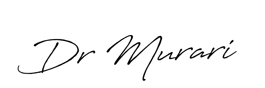 Dr Murari stylish signature style. Best Handwritten Sign (Antro_Vectra_Bolder) for my name. Handwritten Signature Collection Ideas for my name Dr Murari. Dr Murari signature style 7 images and pictures png