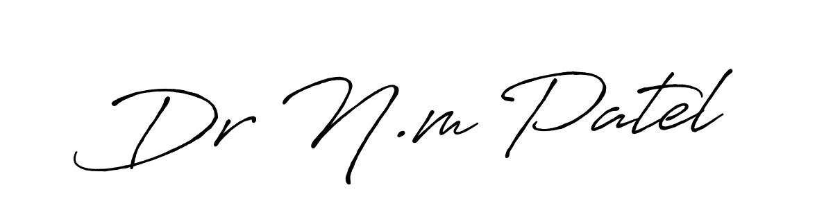 Make a short Dr N.m Patel signature style. Manage your documents anywhere anytime using Antro_Vectra_Bolder. Create and add eSignatures, submit forms, share and send files easily. Dr N.m Patel signature style 7 images and pictures png