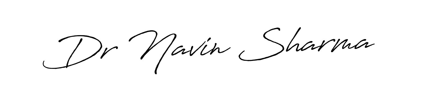 Dr Navin Sharma stylish signature style. Best Handwritten Sign (Antro_Vectra_Bolder) for my name. Handwritten Signature Collection Ideas for my name Dr Navin Sharma. Dr Navin Sharma signature style 7 images and pictures png