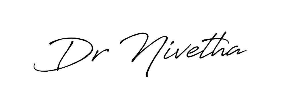 This is the best signature style for the Dr Nivetha name. Also you like these signature font (Antro_Vectra_Bolder). Mix name signature. Dr Nivetha signature style 7 images and pictures png