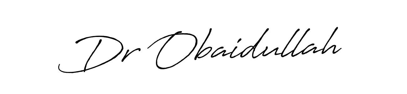 Dr Obaidullah stylish signature style. Best Handwritten Sign (Antro_Vectra_Bolder) for my name. Handwritten Signature Collection Ideas for my name Dr Obaidullah. Dr Obaidullah signature style 7 images and pictures png