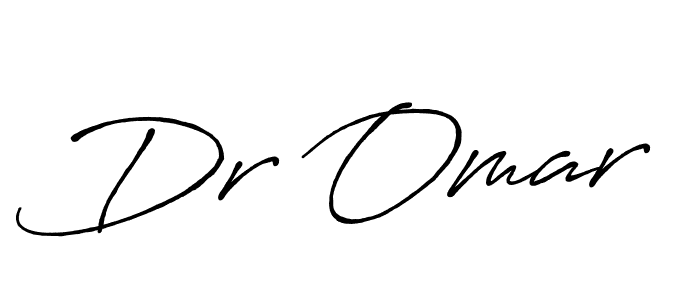 Use a signature maker to create a handwritten signature online. With this signature software, you can design (Antro_Vectra_Bolder) your own signature for name Dr Omar. Dr Omar signature style 7 images and pictures png