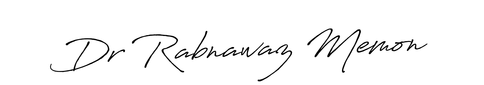 Make a short Dr Rabnawaz Memon signature style. Manage your documents anywhere anytime using Antro_Vectra_Bolder. Create and add eSignatures, submit forms, share and send files easily. Dr Rabnawaz Memon signature style 7 images and pictures png