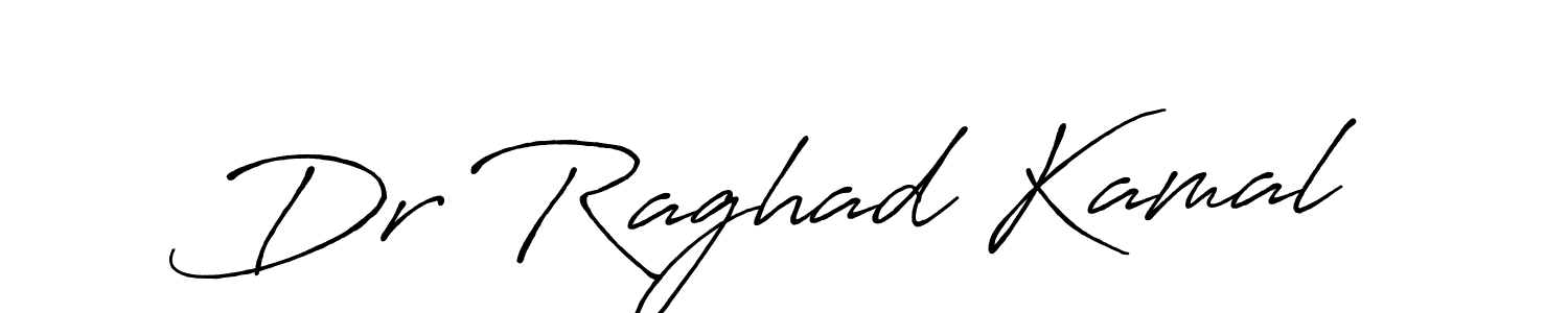 Antro_Vectra_Bolder is a professional signature style that is perfect for those who want to add a touch of class to their signature. It is also a great choice for those who want to make their signature more unique. Get Dr Raghad Kamal name to fancy signature for free. Dr Raghad Kamal signature style 7 images and pictures png