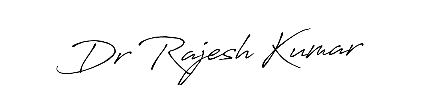 Antro_Vectra_Bolder is a professional signature style that is perfect for those who want to add a touch of class to their signature. It is also a great choice for those who want to make their signature more unique. Get Dr Rajesh Kumar name to fancy signature for free. Dr Rajesh Kumar signature style 7 images and pictures png