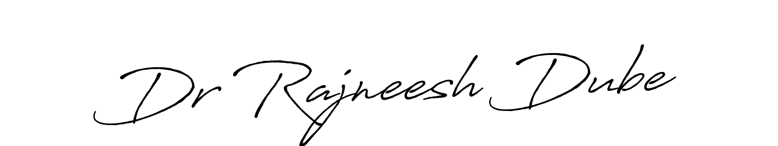 It looks lik you need a new signature style for name Dr Rajneesh Dube. Design unique handwritten (Antro_Vectra_Bolder) signature with our free signature maker in just a few clicks. Dr Rajneesh Dube signature style 7 images and pictures png