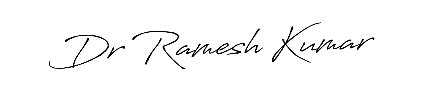 Make a beautiful signature design for name Dr Ramesh Kumar. Use this online signature maker to create a handwritten signature for free. Dr Ramesh Kumar signature style 7 images and pictures png