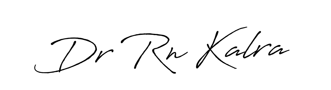 Make a beautiful signature design for name Dr Rn Kalra. Use this online signature maker to create a handwritten signature for free. Dr Rn Kalra signature style 7 images and pictures png