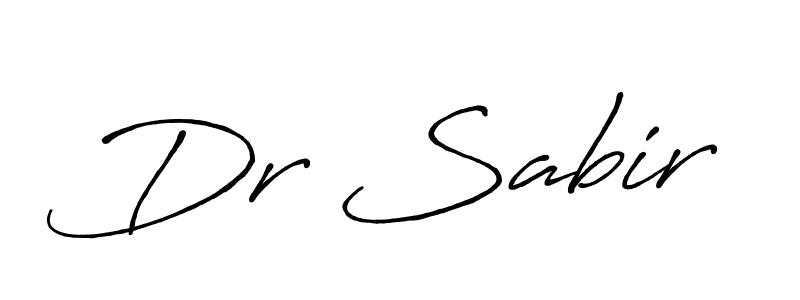 if you are searching for the best signature style for your name Dr Sabir. so please give up your signature search. here we have designed multiple signature styles  using Antro_Vectra_Bolder. Dr Sabir signature style 7 images and pictures png