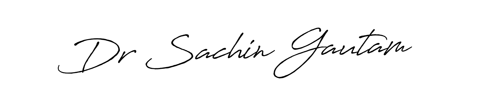 How to Draw Dr Sachin Gautam signature style? Antro_Vectra_Bolder is a latest design signature styles for name Dr Sachin Gautam. Dr Sachin Gautam signature style 7 images and pictures png