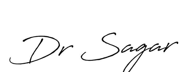 Make a beautiful signature design for name Dr Sagar. With this signature (Antro_Vectra_Bolder) style, you can create a handwritten signature for free. Dr Sagar signature style 7 images and pictures png