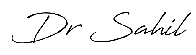 Also You can easily find your signature by using the search form. We will create Dr Sahil name handwritten signature images for you free of cost using Antro_Vectra_Bolder sign style. Dr Sahil signature style 7 images and pictures png