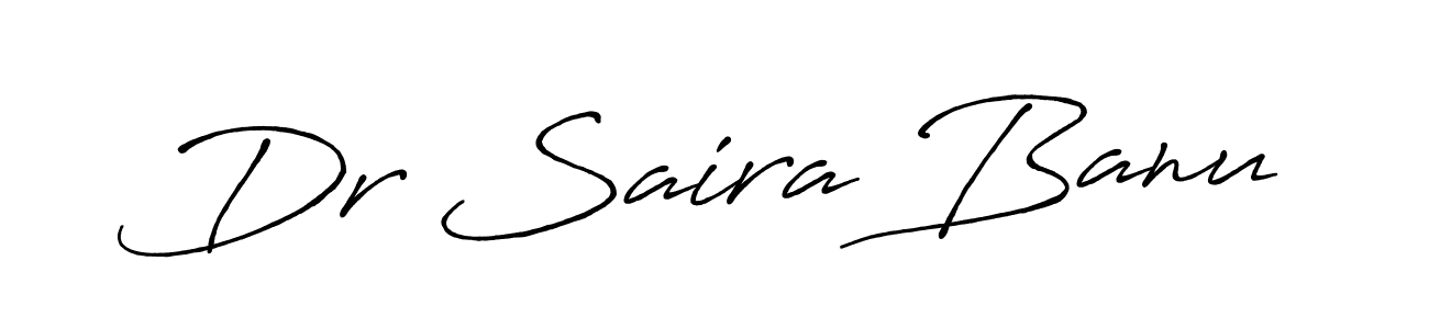 Similarly Antro_Vectra_Bolder is the best handwritten signature design. Signature creator online .You can use it as an online autograph creator for name Dr Saira Banu. Dr Saira Banu signature style 7 images and pictures png