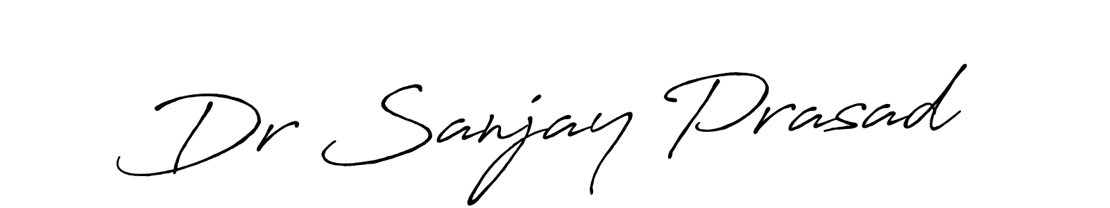 Dr Sanjay Prasad stylish signature style. Best Handwritten Sign (Antro_Vectra_Bolder) for my name. Handwritten Signature Collection Ideas for my name Dr Sanjay Prasad. Dr Sanjay Prasad signature style 7 images and pictures png