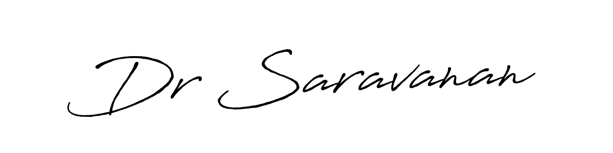 Once you've used our free online signature maker to create your best signature Antro_Vectra_Bolder style, it's time to enjoy all of the benefits that Dr Saravanan name signing documents. Dr Saravanan signature style 7 images and pictures png