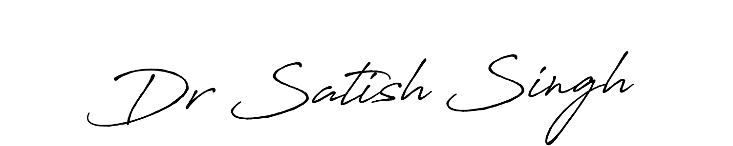 How to Draw Dr Satish Singh signature style? Antro_Vectra_Bolder is a latest design signature styles for name Dr Satish Singh. Dr Satish Singh signature style 7 images and pictures png