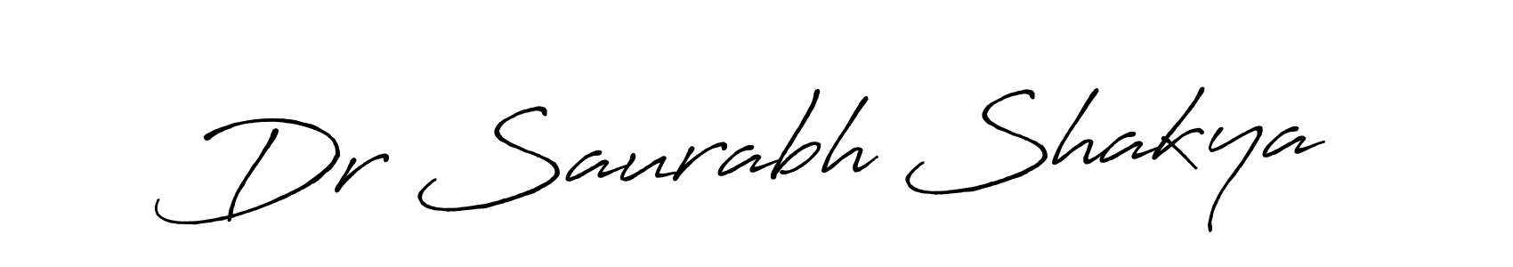 How to make Dr Saurabh Shakya name signature. Use Antro_Vectra_Bolder style for creating short signs online. This is the latest handwritten sign. Dr Saurabh Shakya signature style 7 images and pictures png