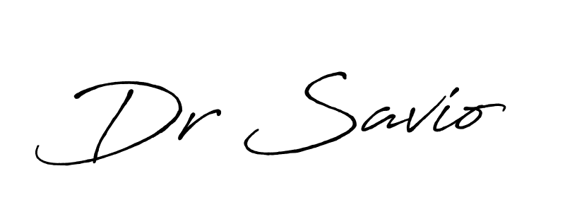 Also You can easily find your signature by using the search form. We will create Dr Savio name handwritten signature images for you free of cost using Antro_Vectra_Bolder sign style. Dr Savio signature style 7 images and pictures png