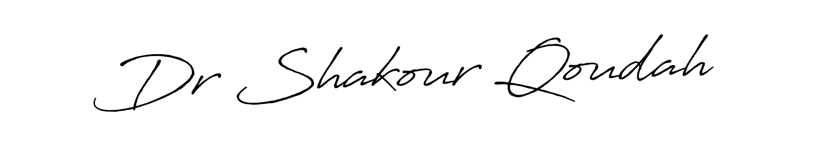 You should practise on your own different ways (Antro_Vectra_Bolder) to write your name (Dr Shakour Qoudah) in signature. don't let someone else do it for you. Dr Shakour Qoudah signature style 7 images and pictures png