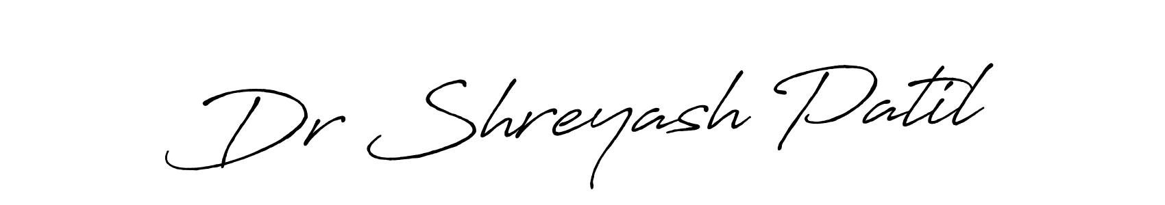 It looks lik you need a new signature style for name Dr Shreyash Patil. Design unique handwritten (Antro_Vectra_Bolder) signature with our free signature maker in just a few clicks. Dr Shreyash Patil signature style 7 images and pictures png