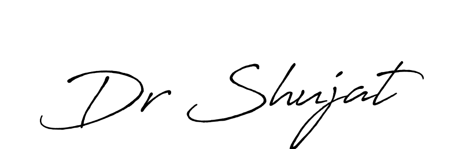 Also You can easily find your signature by using the search form. We will create Dr Shujat name handwritten signature images for you free of cost using Antro_Vectra_Bolder sign style. Dr Shujat signature style 7 images and pictures png