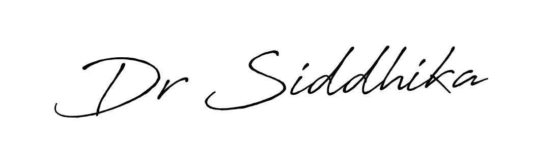 Also we have Dr Siddhika name is the best signature style. Create professional handwritten signature collection using Antro_Vectra_Bolder autograph style. Dr Siddhika signature style 7 images and pictures png