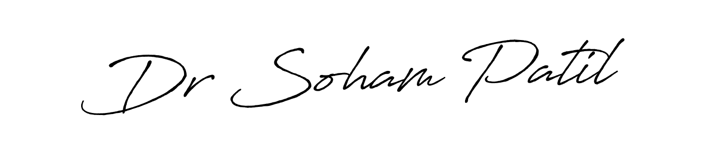 Antro_Vectra_Bolder is a professional signature style that is perfect for those who want to add a touch of class to their signature. It is also a great choice for those who want to make their signature more unique. Get Dr Soham Patil name to fancy signature for free. Dr Soham Patil signature style 7 images and pictures png