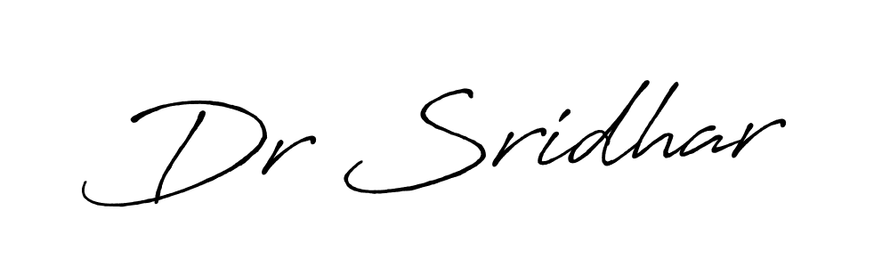Check out images of Autograph of Dr Sridhar name. Actor Dr Sridhar Signature Style. Antro_Vectra_Bolder is a professional sign style online. Dr Sridhar signature style 7 images and pictures png