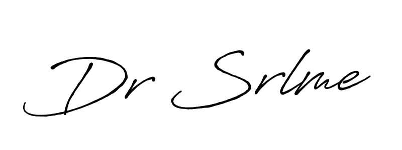 Similarly Antro_Vectra_Bolder is the best handwritten signature design. Signature creator online .You can use it as an online autograph creator for name Dr Srlme. Dr Srlme signature style 7 images and pictures png