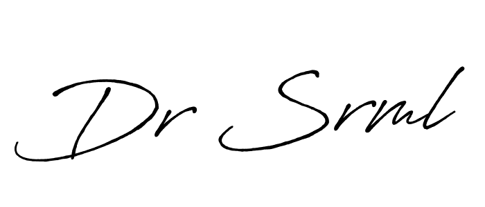 Similarly Antro_Vectra_Bolder is the best handwritten signature design. Signature creator online .You can use it as an online autograph creator for name Dr Srml. Dr Srml signature style 7 images and pictures png