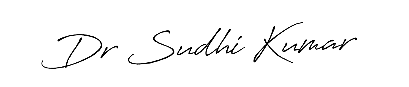 How to make Dr Sudhi Kumar signature? Antro_Vectra_Bolder is a professional autograph style. Create handwritten signature for Dr Sudhi Kumar name. Dr Sudhi Kumar signature style 7 images and pictures png