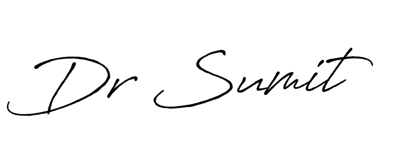 It looks lik you need a new signature style for name Dr Sumit. Design unique handwritten (Antro_Vectra_Bolder) signature with our free signature maker in just a few clicks. Dr Sumit signature style 7 images and pictures png