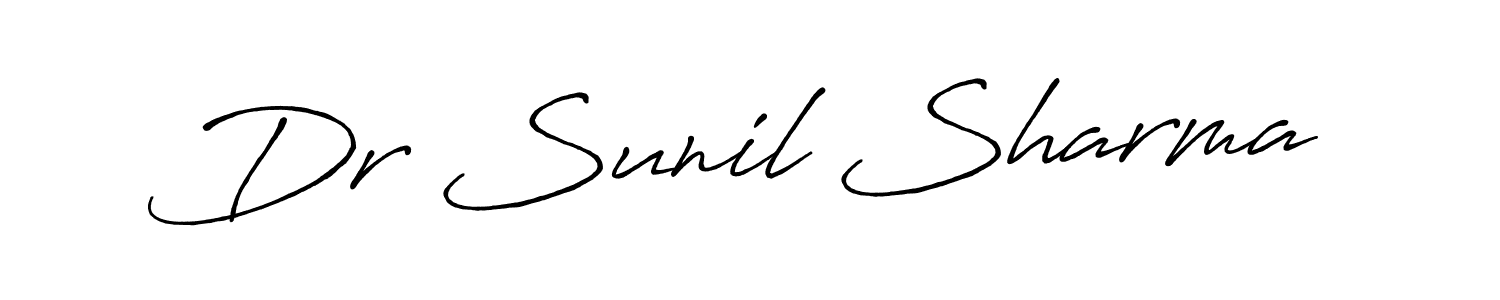 Make a beautiful signature design for name Dr Sunil Sharma. Use this online signature maker to create a handwritten signature for free. Dr Sunil Sharma signature style 7 images and pictures png