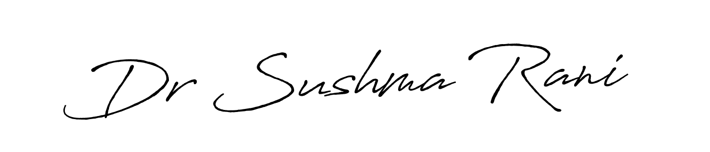 if you are searching for the best signature style for your name Dr Sushma Rani. so please give up your signature search. here we have designed multiple signature styles  using Antro_Vectra_Bolder. Dr Sushma Rani signature style 7 images and pictures png