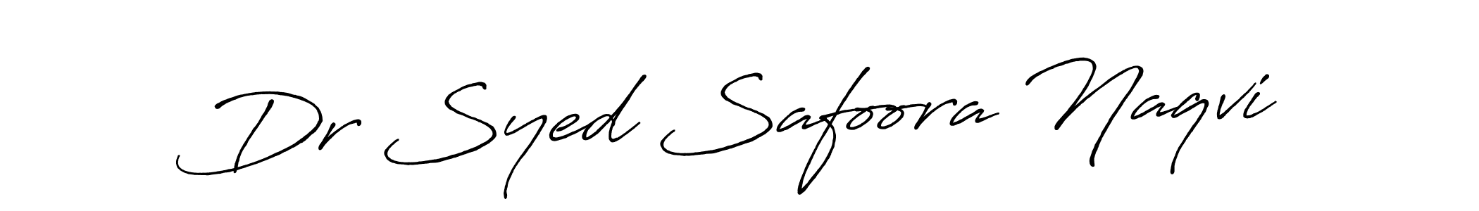 How to Draw Dr Syed Safoora Naqvi signature style? Antro_Vectra_Bolder is a latest design signature styles for name Dr Syed Safoora Naqvi. Dr Syed Safoora Naqvi signature style 7 images and pictures png