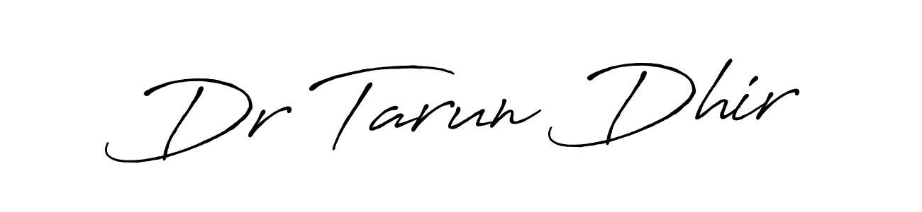 Once you've used our free online signature maker to create your best signature Antro_Vectra_Bolder style, it's time to enjoy all of the benefits that Dr Tarun Dhir name signing documents. Dr Tarun Dhir signature style 7 images and pictures png