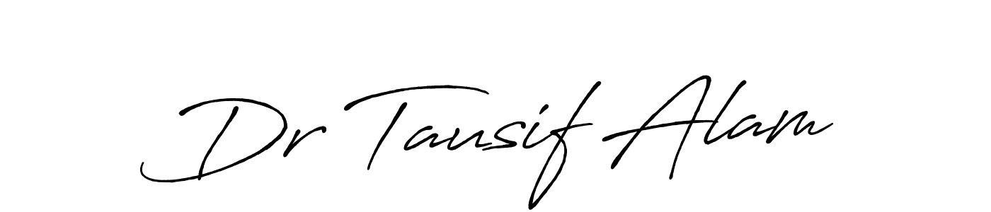Make a beautiful signature design for name Dr Tausif Alam. Use this online signature maker to create a handwritten signature for free. Dr Tausif Alam signature style 7 images and pictures png