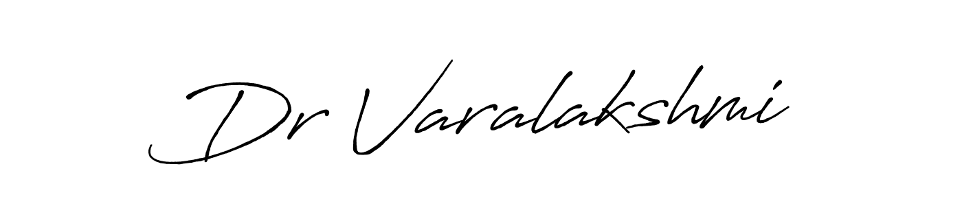 Dr Varalakshmi stylish signature style. Best Handwritten Sign (Antro_Vectra_Bolder) for my name. Handwritten Signature Collection Ideas for my name Dr Varalakshmi. Dr Varalakshmi signature style 7 images and pictures png