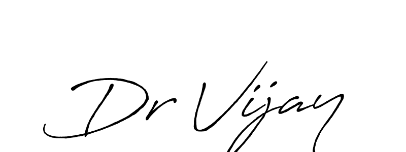 Also You can easily find your signature by using the search form. We will create Dr Vijay name handwritten signature images for you free of cost using Antro_Vectra_Bolder sign style. Dr Vijay signature style 7 images and pictures png