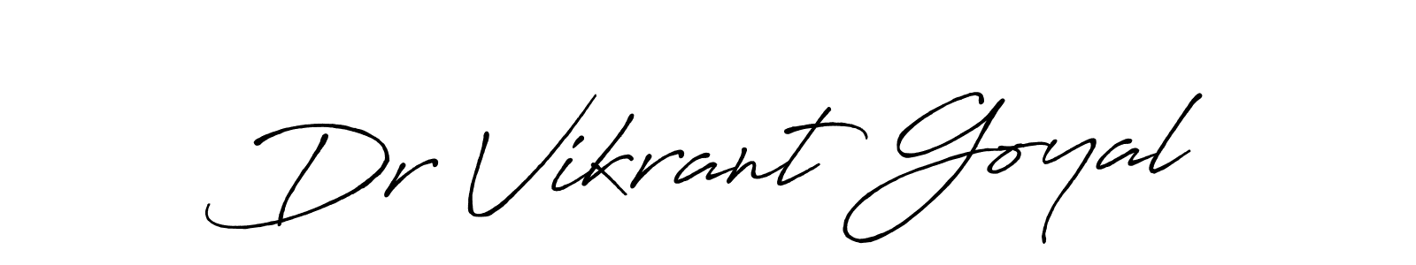 Also You can easily find your signature by using the search form. We will create Dr Vikrant Goyal name handwritten signature images for you free of cost using Antro_Vectra_Bolder sign style. Dr Vikrant Goyal signature style 7 images and pictures png